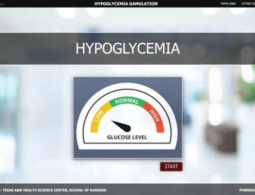 Texas A&M School of Nursing and Redmer Productions Partner to Develop Hypoglycemia Gamulation for Clinical Patients